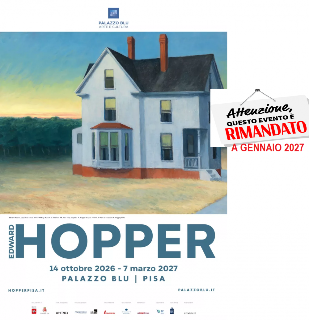 mostra hopper Pisa